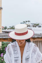 Load image into Gallery viewer, Cordobes Hat/ Scarlet Ribbon