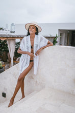 Load image into Gallery viewer, Swell Kimono White