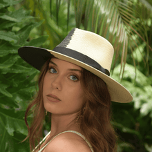Load image into Gallery viewer, Panama Hat Super Fine - Bicolor