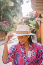 Load image into Gallery viewer, Panama Hat Super Fine Unisex - Beige Band