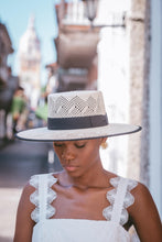 Load image into Gallery viewer, Cordobes Hat/ Black Ribbon