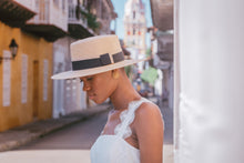 Load image into Gallery viewer, Cordobes Brown Hat/ Black Ribbon