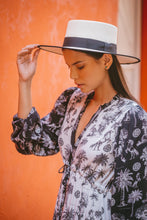 Load image into Gallery viewer, Cordobes Hat/Black Ribbon