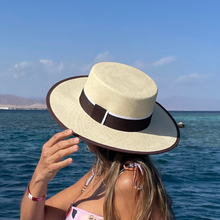Load image into Gallery viewer, Cordobes Hat Chocolate Band
