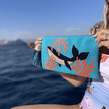 Load image into Gallery viewer, Whale Clutch
