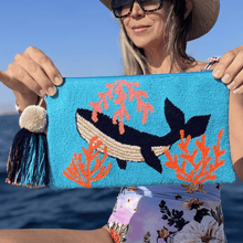 Load image into Gallery viewer, Whale Clutch
