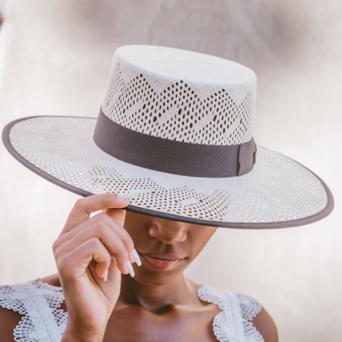 Cordobes Hat/ Black Ribbon