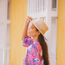 Load image into Gallery viewer, Cordobes Hat / Beige Ribbon
